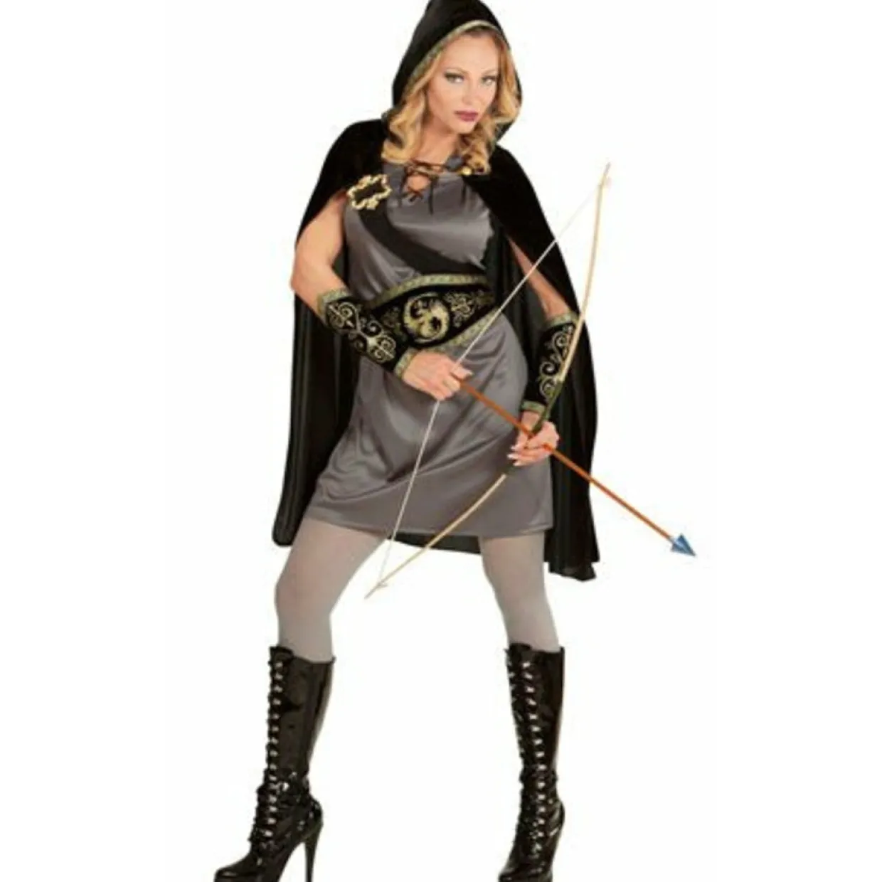 Disfraz de Arquera Medieval para mujer