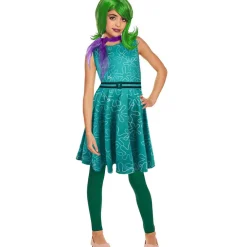 Disfraz de Asco Inside Out para niña