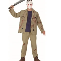 Disfraz de Asesino Jason Friday para adolescente
