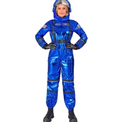 Disfraz de Astronauta Space Azul para mujer