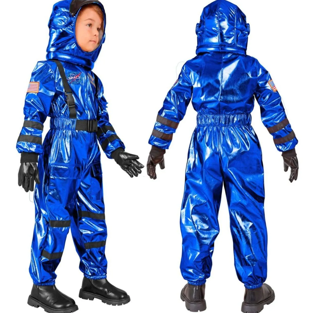 Disfraz de Astronauta Space Azul infantil