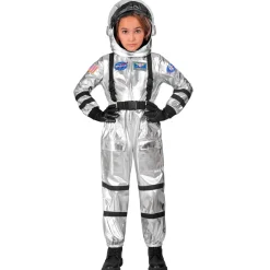 Disfraz de Astronauta Space Plata infantil