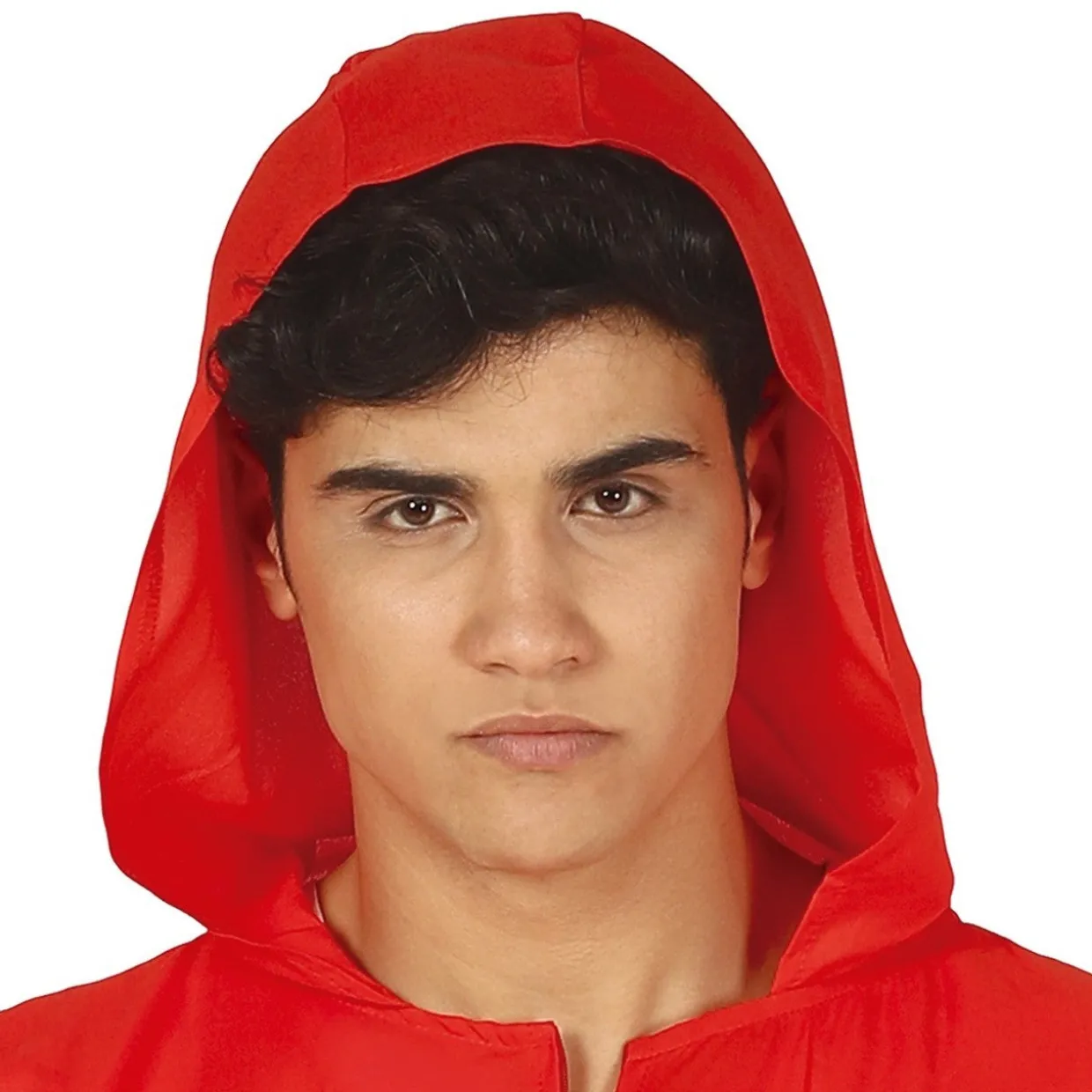 Disfraz de Atracador Rojo para hombre