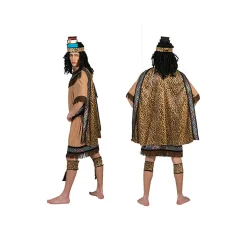 Disfraz de Azteca Flecos para hombre