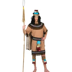 Disfraz de Azteca Flecos para hombre