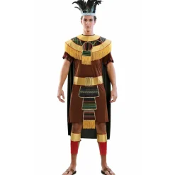 Disfraz de Azteca Marrón para hombre