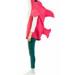 Disfraz de Baby Shark Rosa para adulto