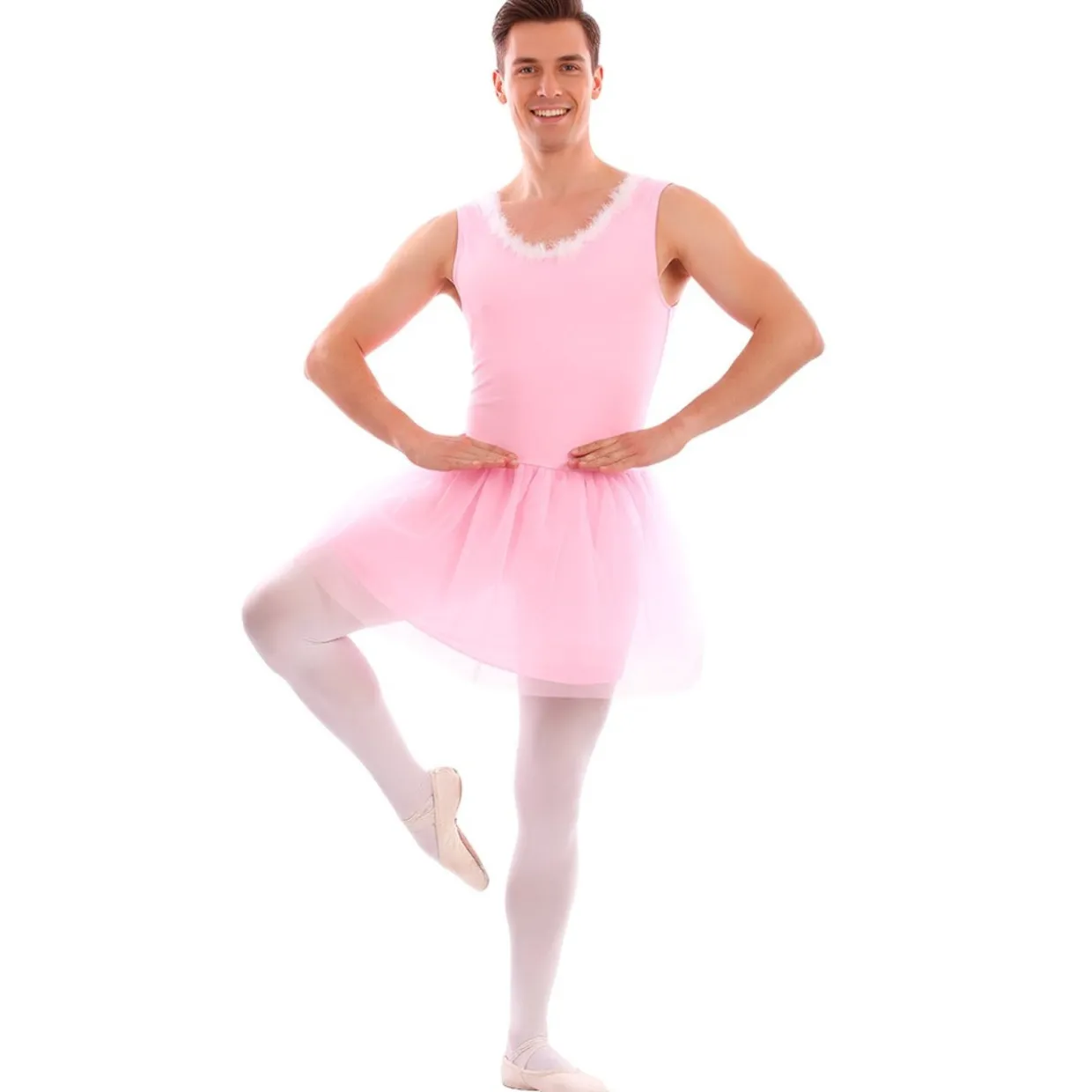 Disfraz de Bailarina Rosa para adulto