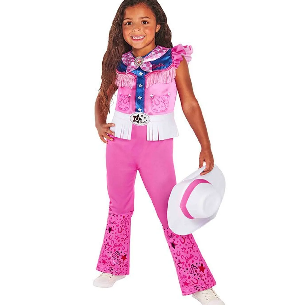 Disfraz de Barbie™ Cowgirl para niña
