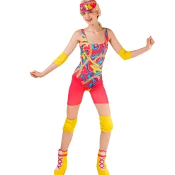 Disfraz de Barbie Patinadora para mujer