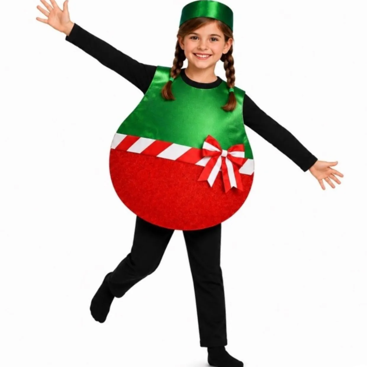 Disfraz de Bola de Navidad Lazo infantil