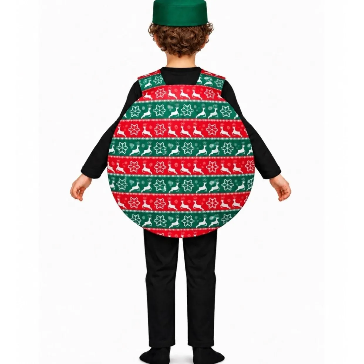 Disfraz de Bola de Navidad Renos infantil