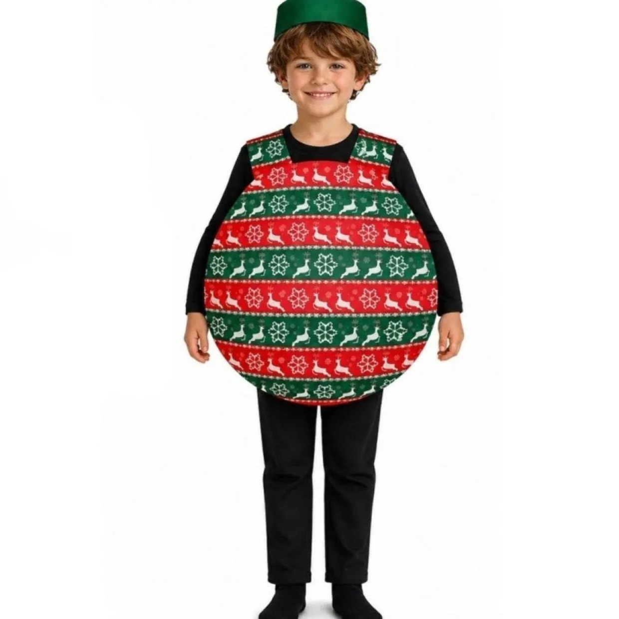 Disfraz de Bola de Navidad Renos infantil