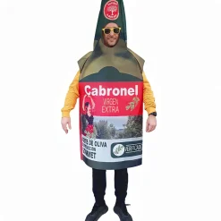 Disfraz de Botella de Aceite para adulto