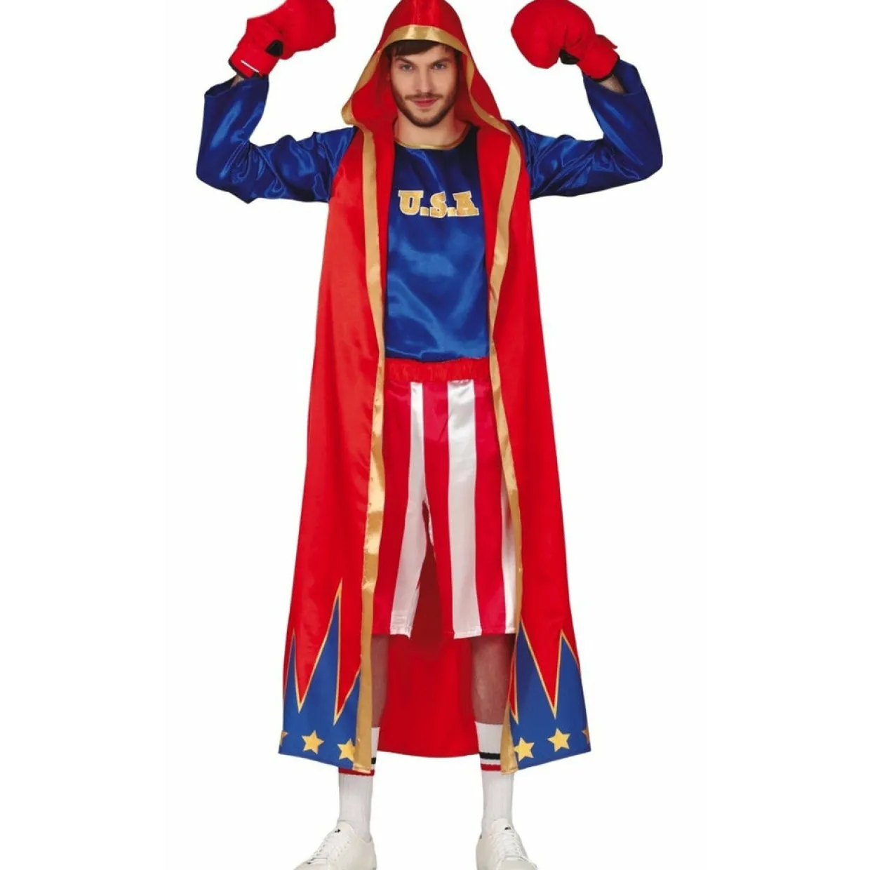 Disfraz de Boxeador USA para hombre