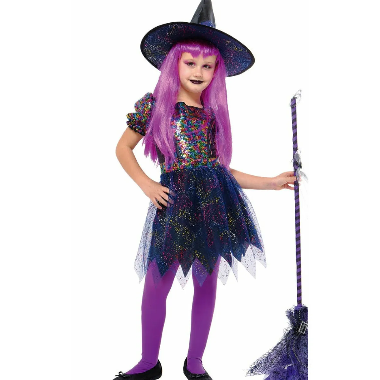 Disfraz de Bruja Brilli para niña