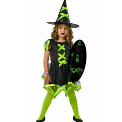 Disfraz de Bruja Cuca Verde para niña