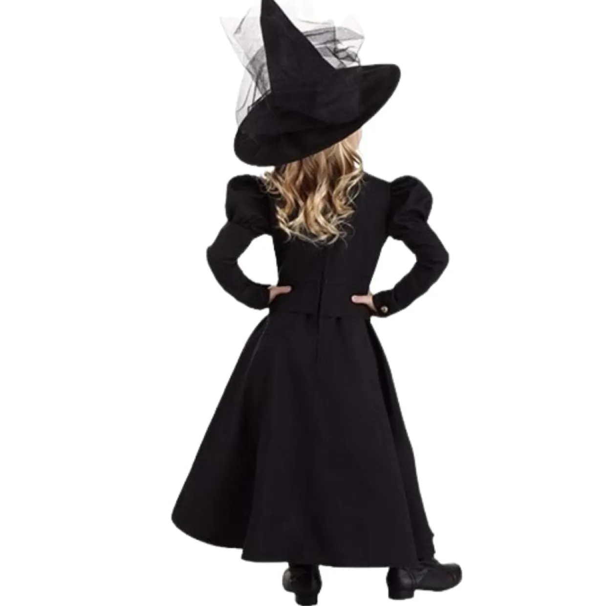 Disfraz de Bruja Elphaba para niña