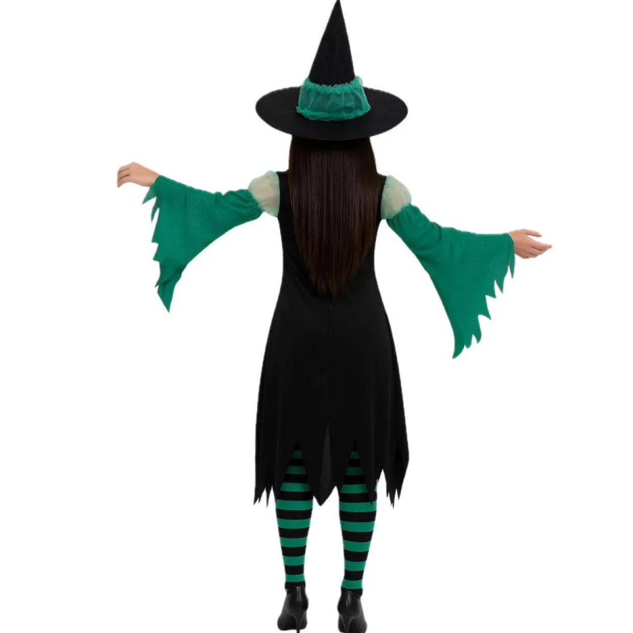 Disfraz de Bruja Esmeralda Verde para mujer