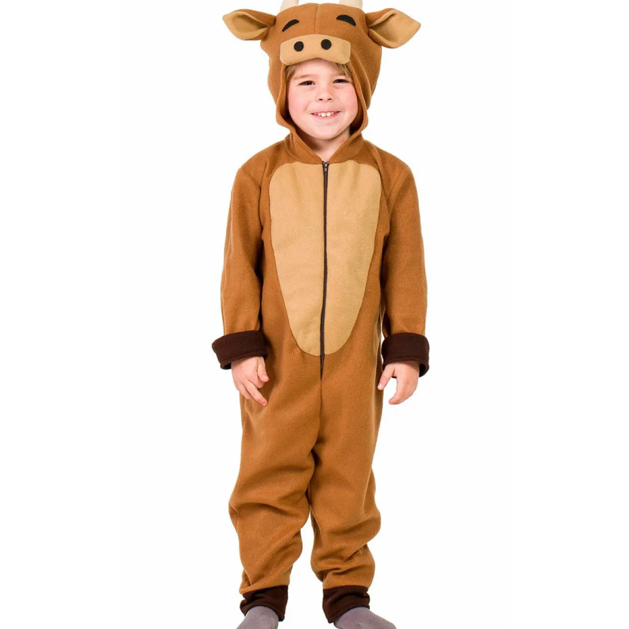 Disfraz de Buey Capucha infantil
