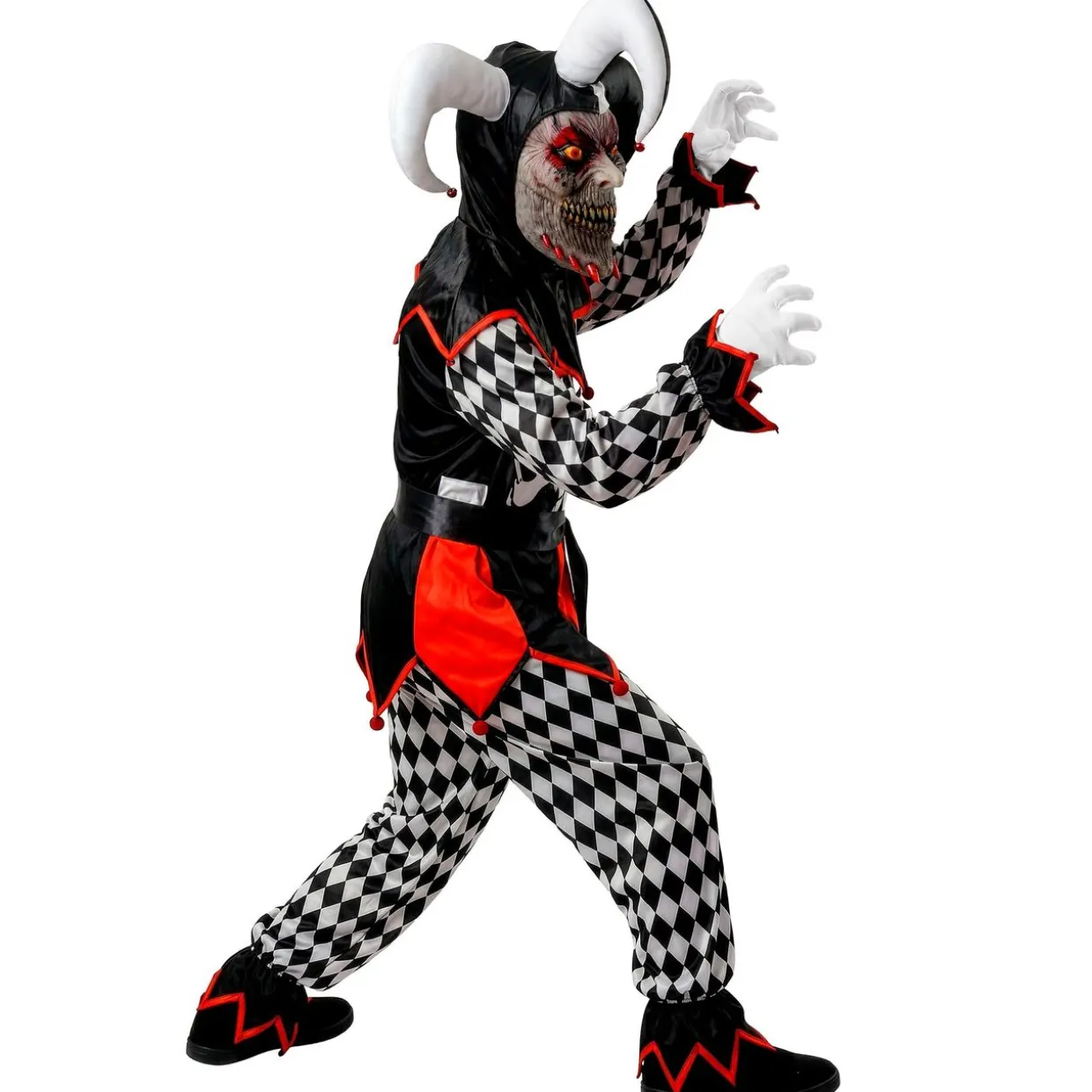 Disfraz de Bufón Siniestro infantil