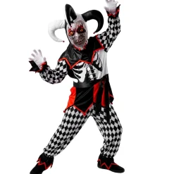 Disfraz de Bufón Siniestro infantil