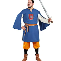 Disfraz de Caballero Medieval Escudero para hombre