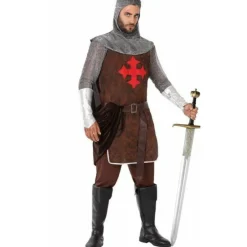 Disfraz de Caballero Medieval Cruz para hombre