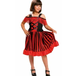 Disfraz de Cabaret Rayas para niña