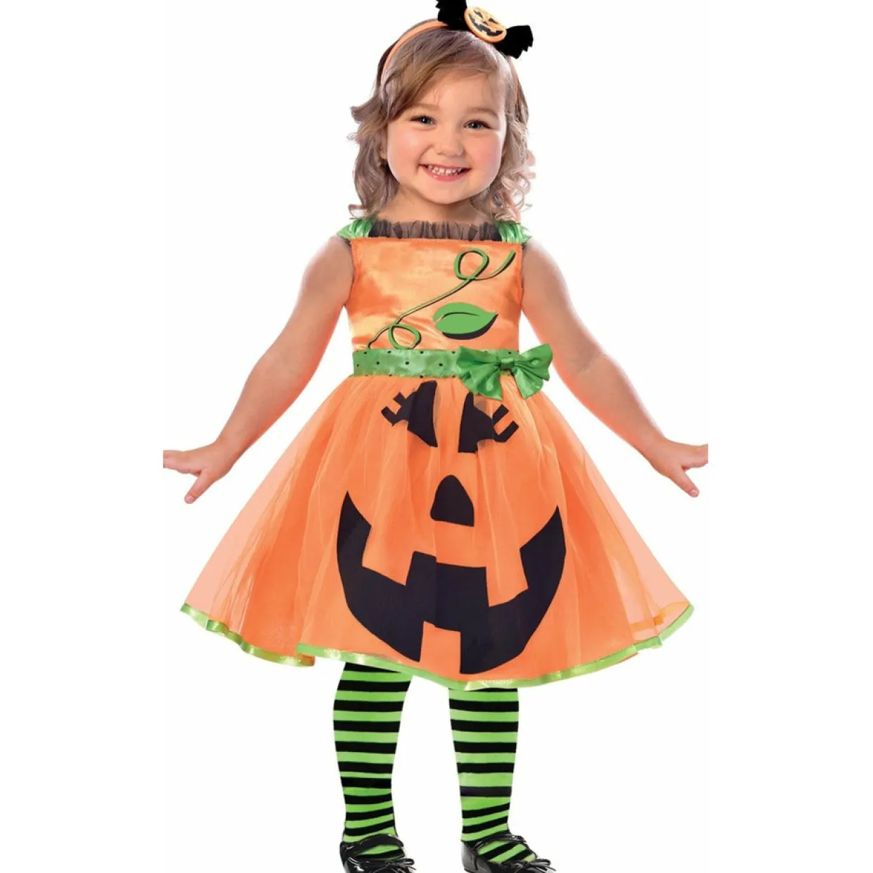Disfraz de Calabaza Elegante para niña