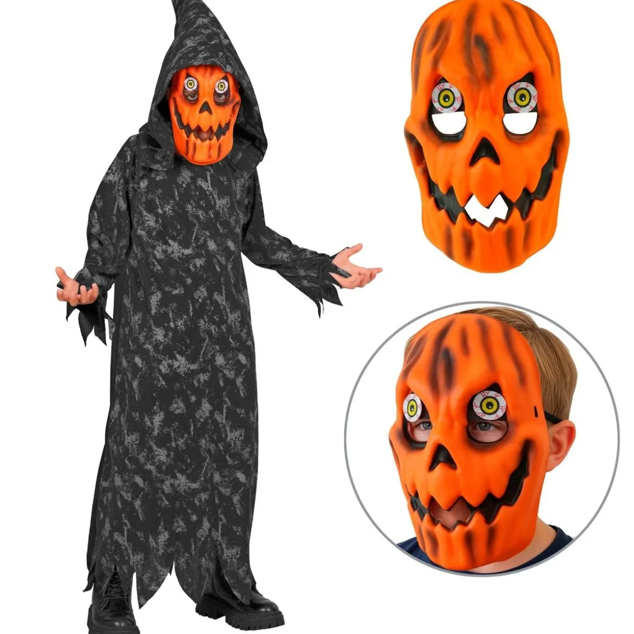 Disfraz de Calabaza Maligna infantil