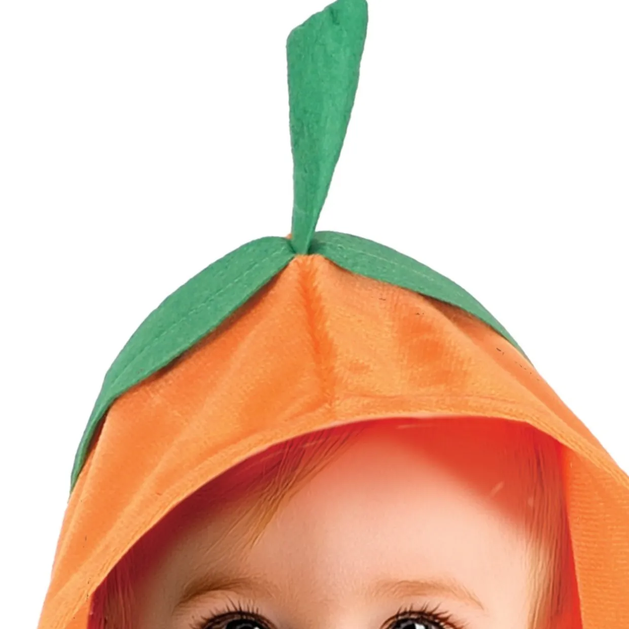 Disfraz de Calabaza Poncho para bebé