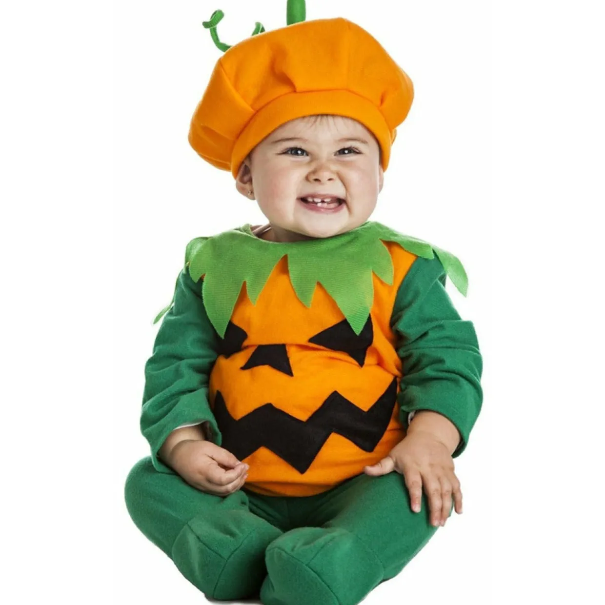 Disfraz de Calabaza Siniestra para bebé