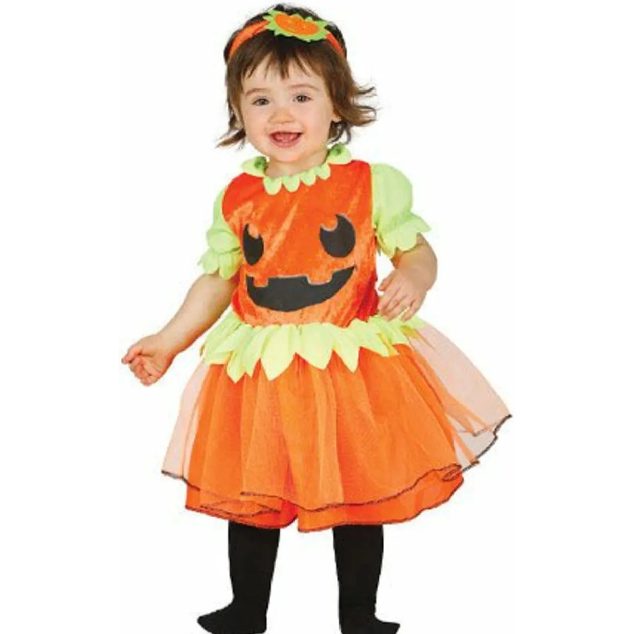 Disfraz de Calabaza Sonrisa para bebé
