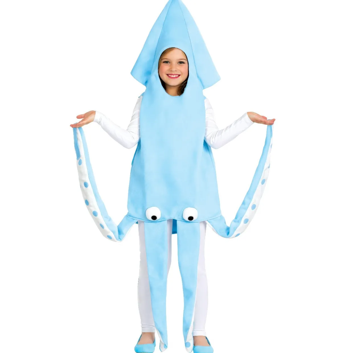 Disfraz de Calamar Azul infantil
