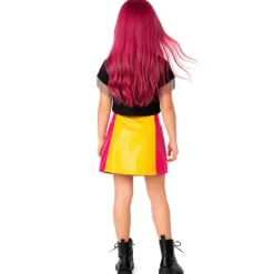 Disfraz de Cantante K-Pop Fucsia para niña