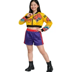 Disfraz de Cantante K-Pop Lila Eco para niña