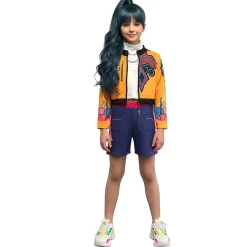 Disfraz de Cantante K-Pop Lila para niña