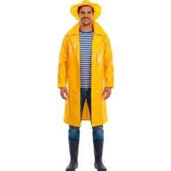 Disfraz de Capitán Pescador Amarillo para adulto