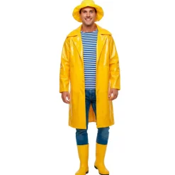 Disfraz de Capitán Pescador Amarillo para adulto