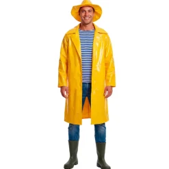 Disfraz de Capitán Pescador Amarillo para adulto
