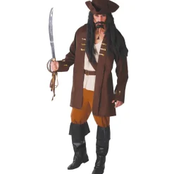 Disfraz de Capitán Pirata del Caribe para hombre