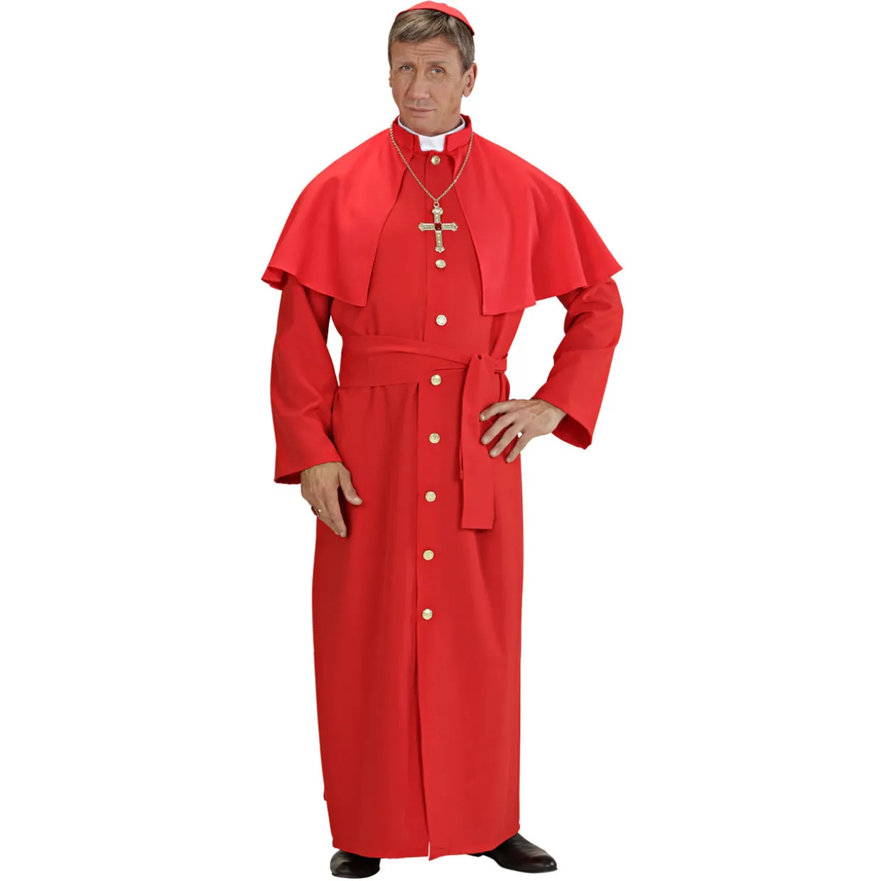 Disfraz de Cardenal Rojo para adulto
