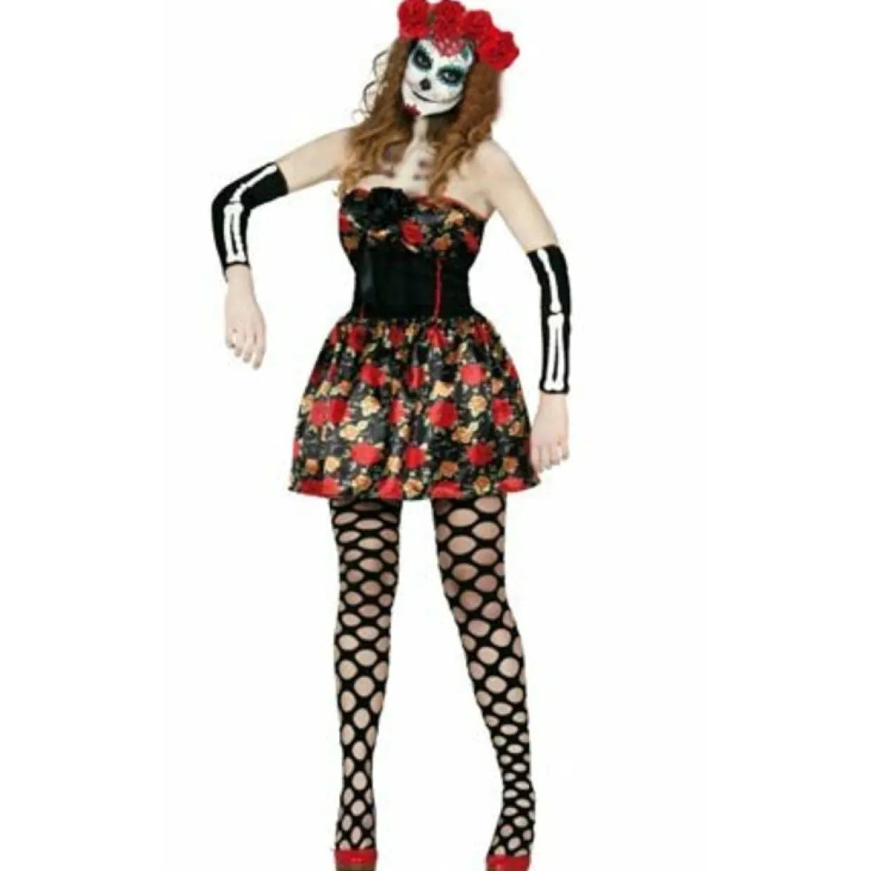Disfraz de Catrina Floreada mujer