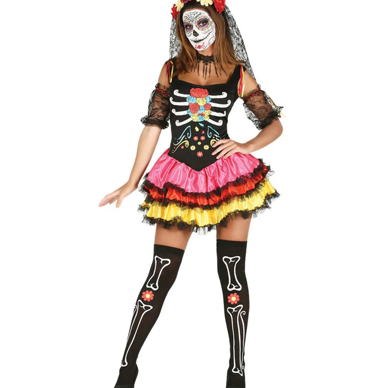 Disfraz de Catrina Sexy para mujer