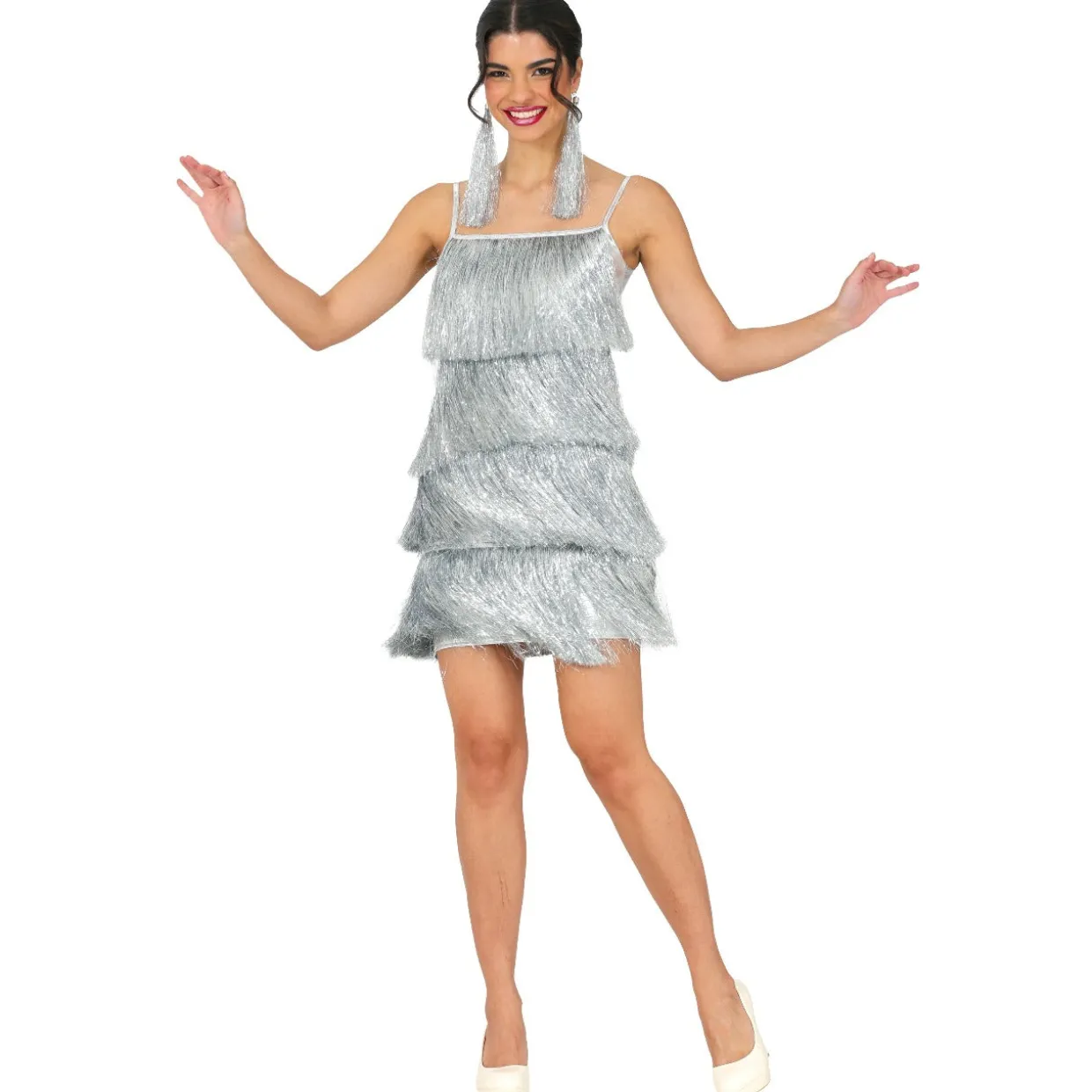 Disfraz de Charleston Silver para mujer