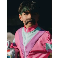 Disfraz de Chándal de Años 80 Fucsia infantil