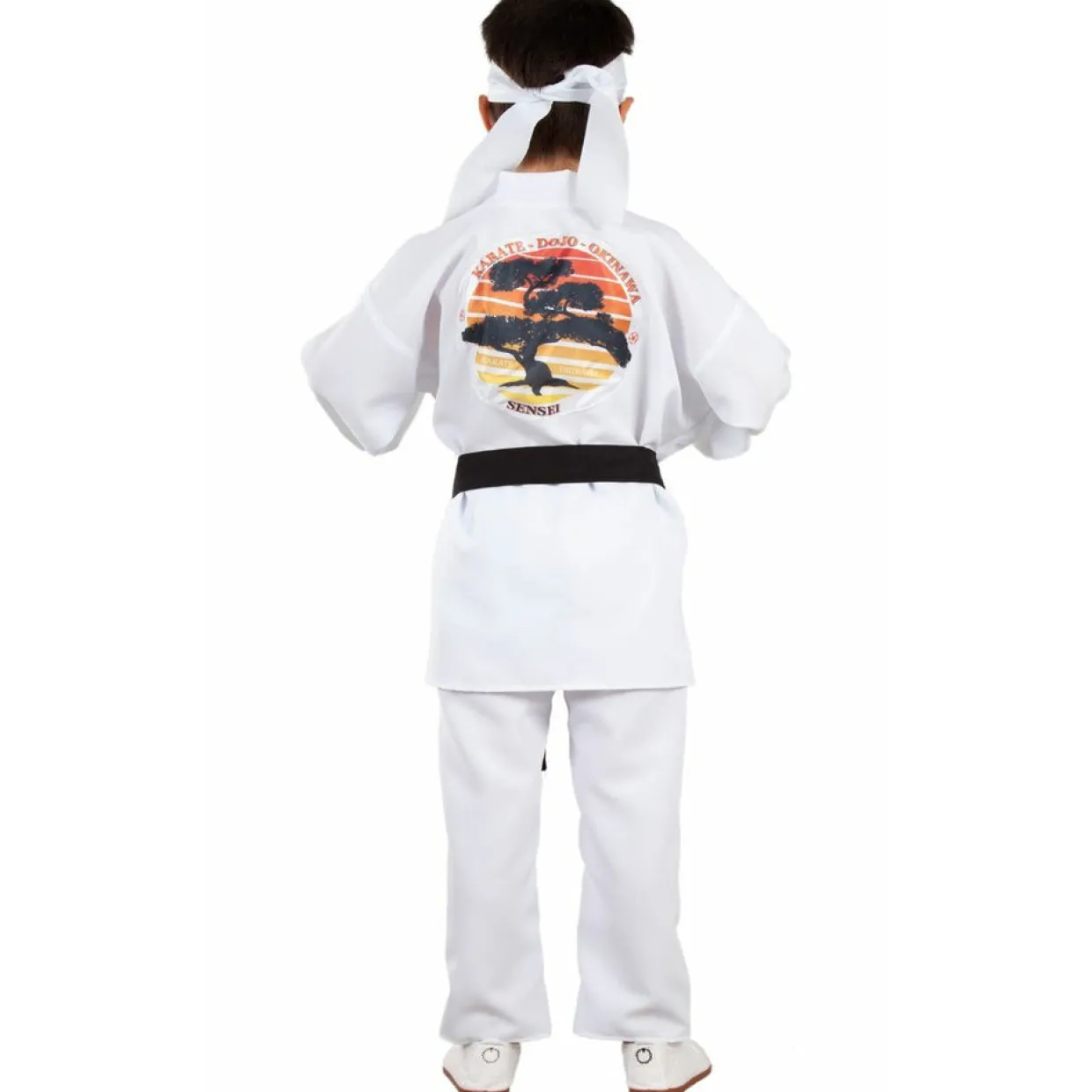 Disfraz de Cobra Kai Karateca Blanco infantil