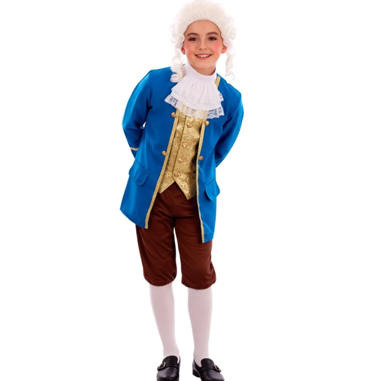 Disfraz de Conde Barroco Elegante para niño