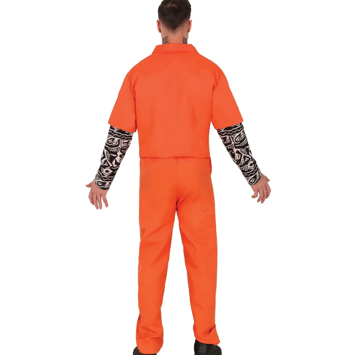Disfraz de Convicto Americano Tatuado para adulto